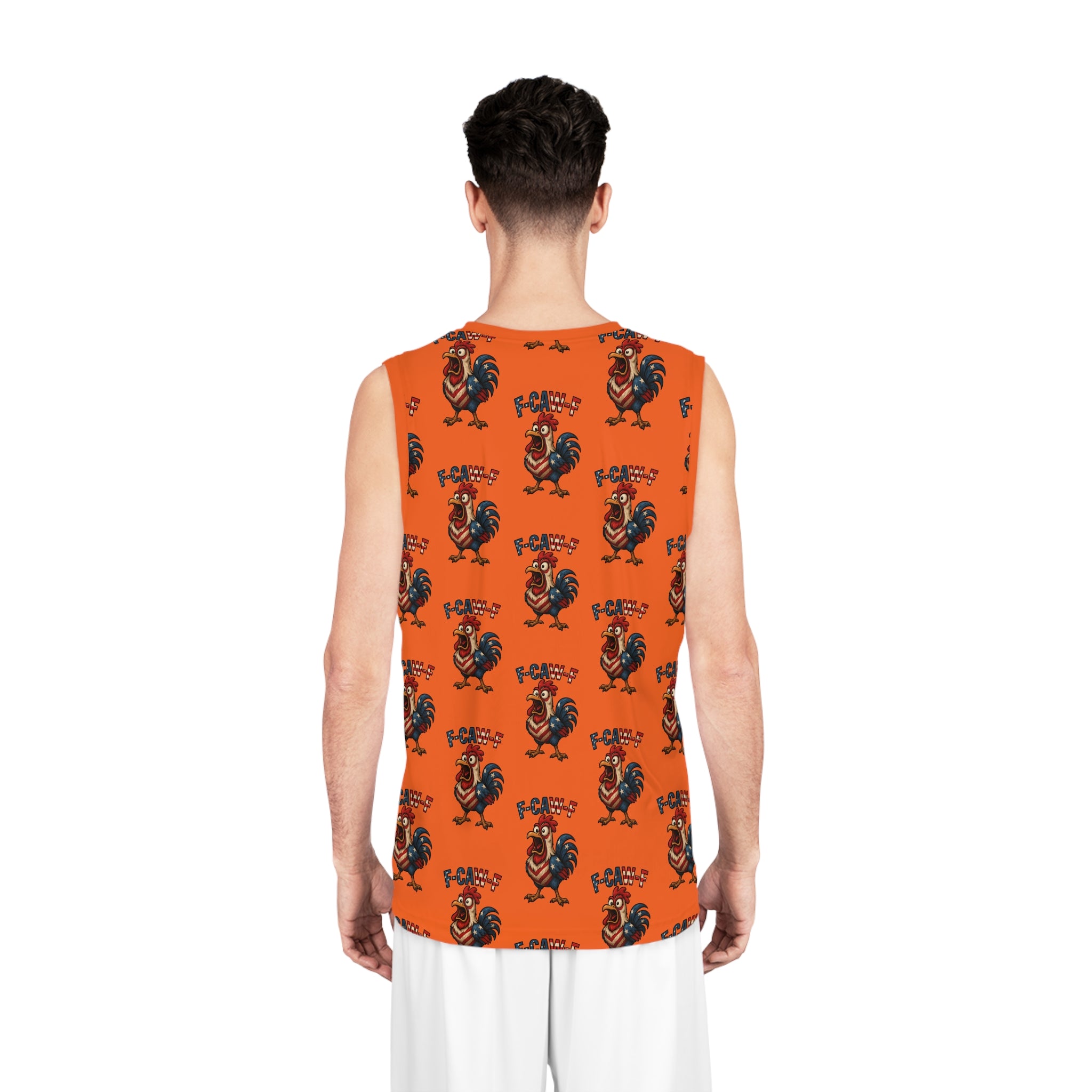 Funky Chicken Basketball Jersey - All-Over Print Athletic Wear