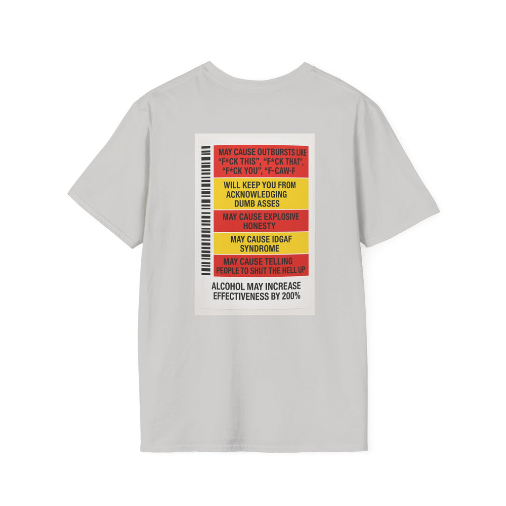 Fukitol Warning T-Shirt - Funny Unisex Tee for Laughs & Gifts