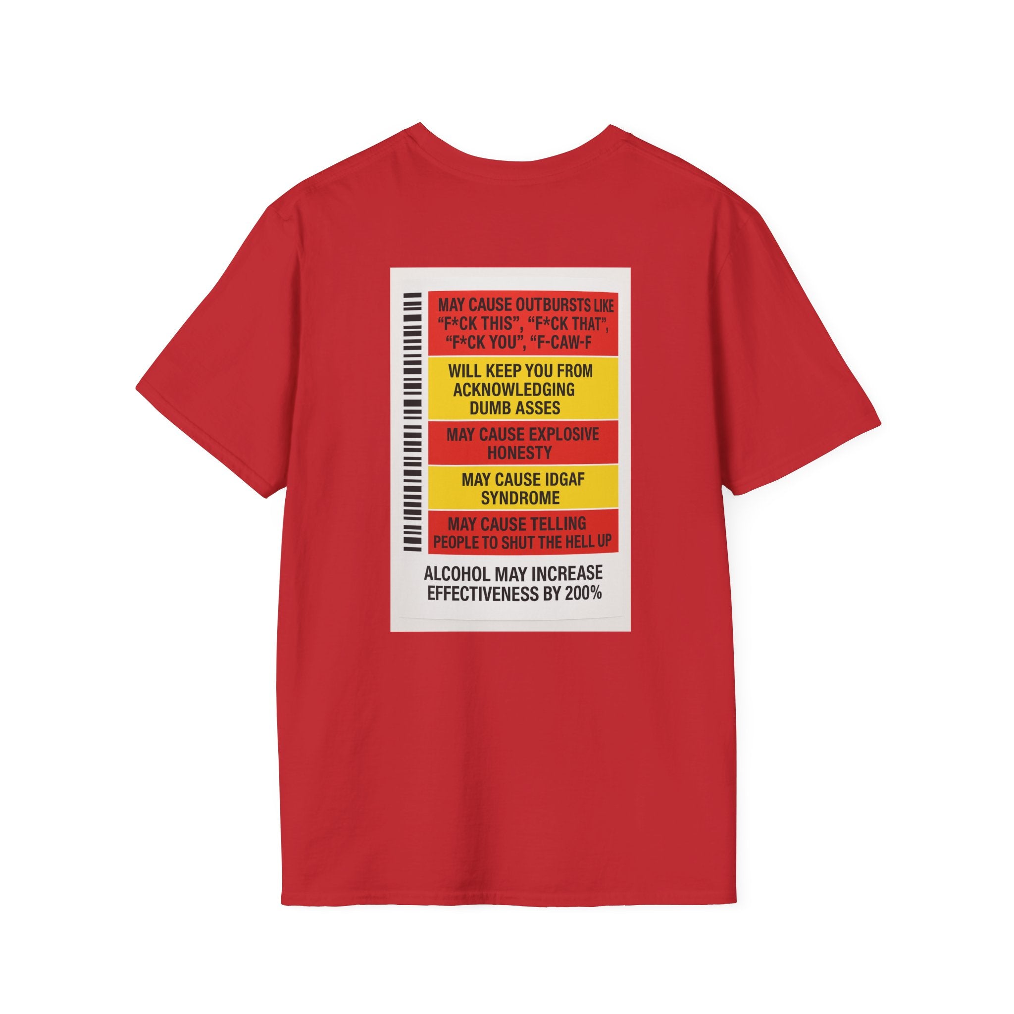Fukitol Warning T-Shirt - Funny Unisex Tee for Laughs & Gifts