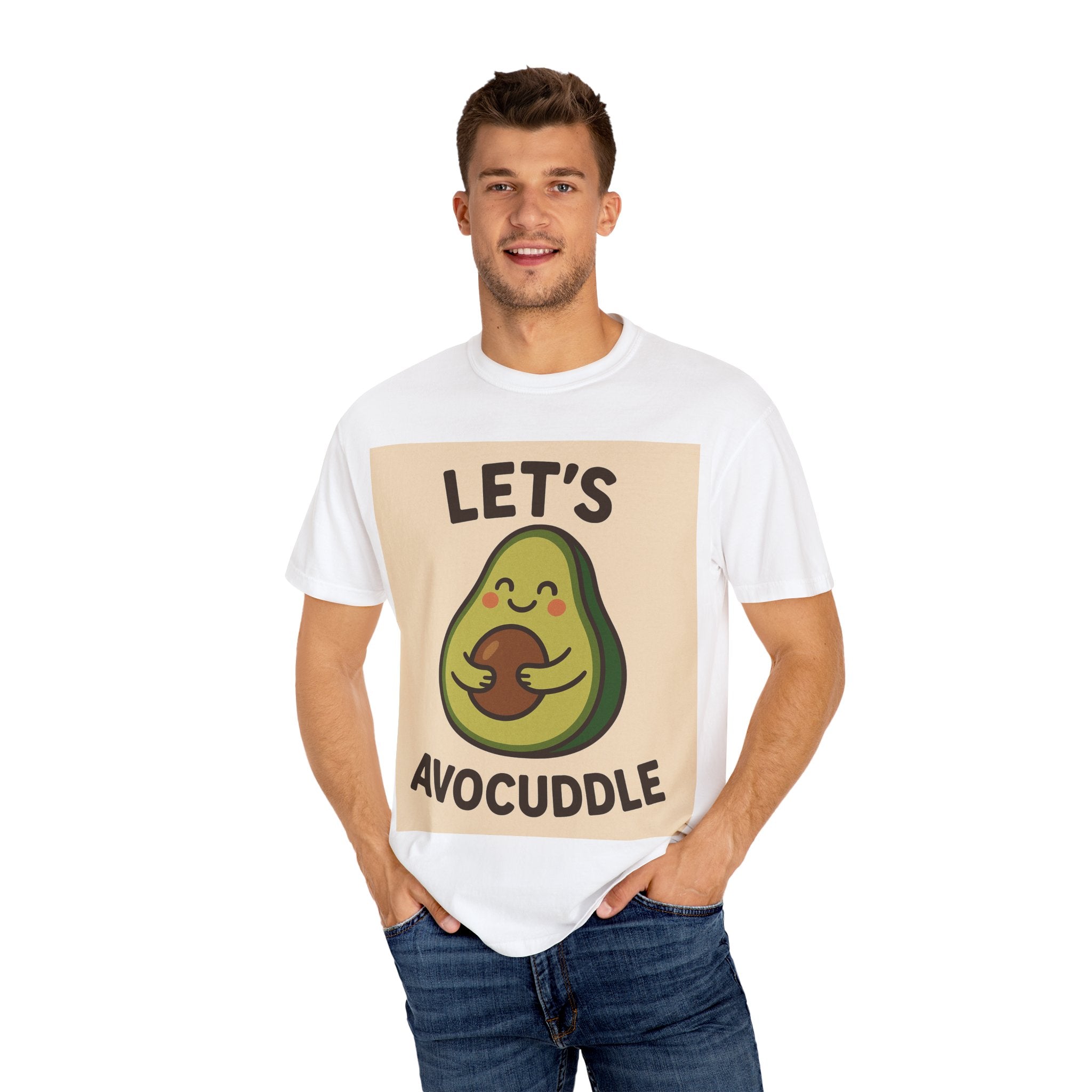 Cute Avocado T-shirt, Unisex T-shirt, Gift for Avocado Lovers, Funny Shirt, Casual Wear, Trending Fashion
