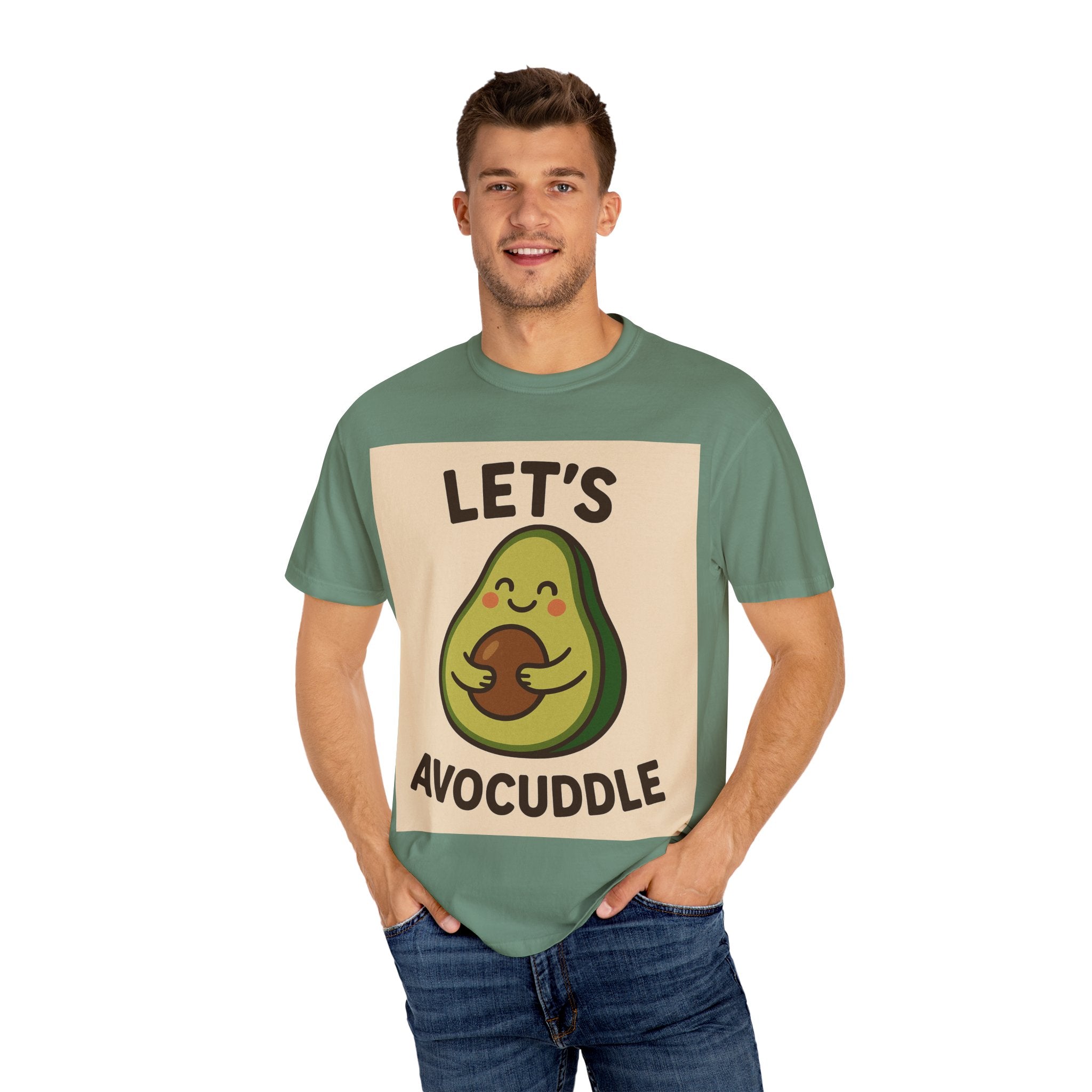 Cute Avocado T-shirt, Unisex T-shirt, Gift for Avocado Lovers, Funny Shirt, Casual Wear, Trending Fashion