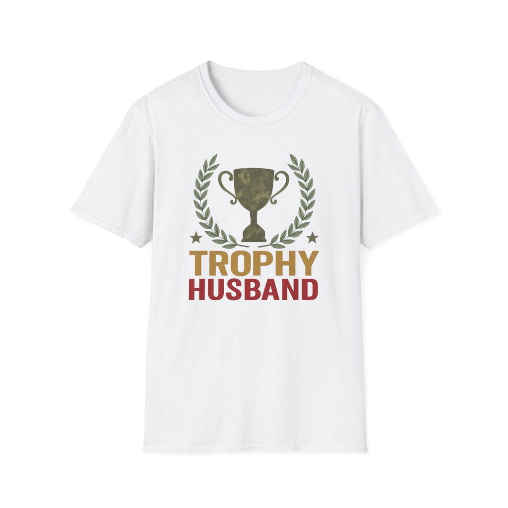 Trophy Husband T-Shirt | Funny Husband Tee, Father's Day Anniversary Shirt