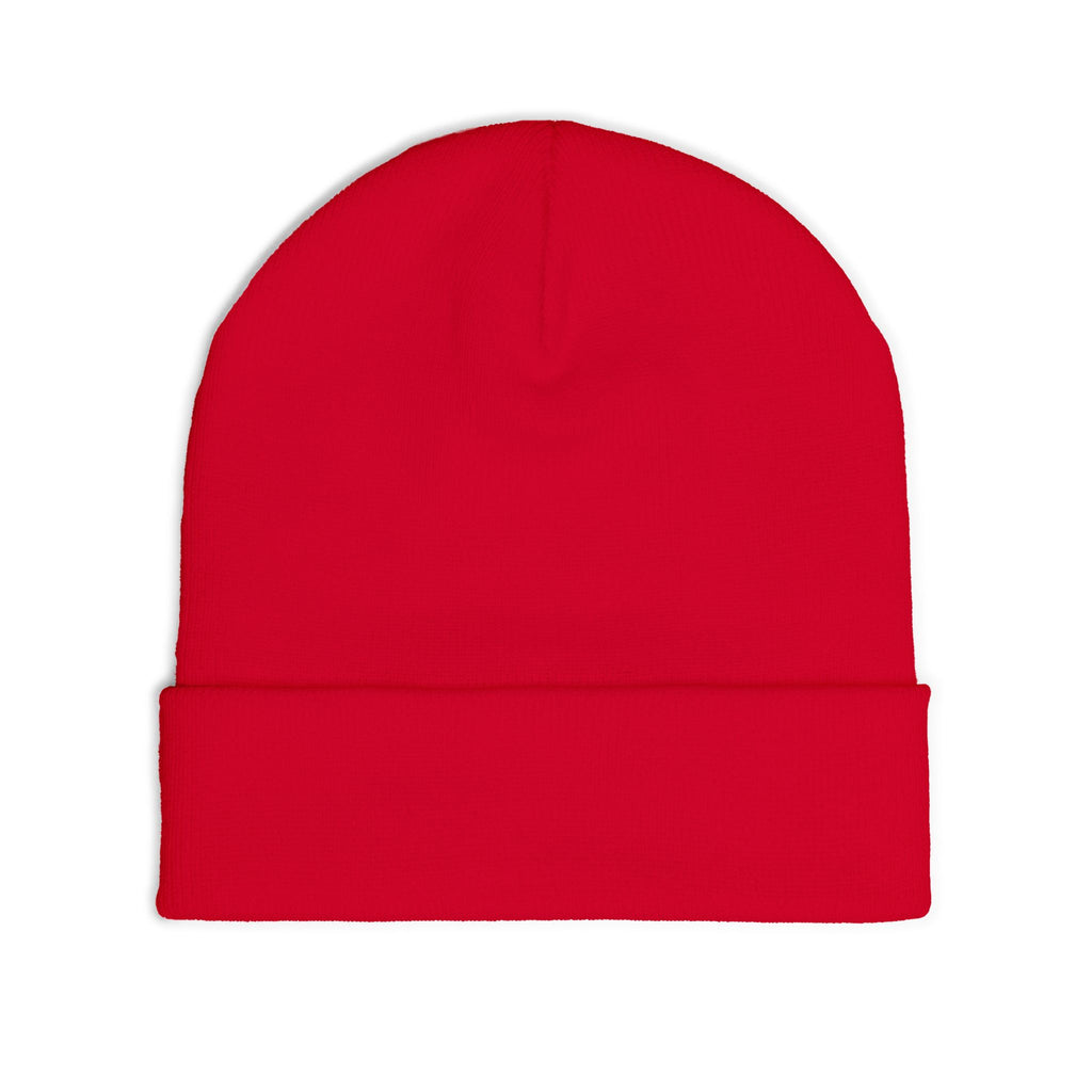 Phoenix Embroidered Knit Beanie — Firebird Patch Winter Hat