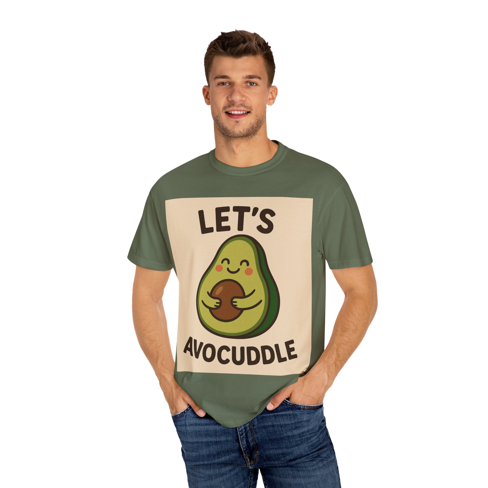 Cute Avocado T-shirt, Unisex T-shirt, Gift for Avocado Lovers, Funny Shirt, Casual Wear, Trending Fashion