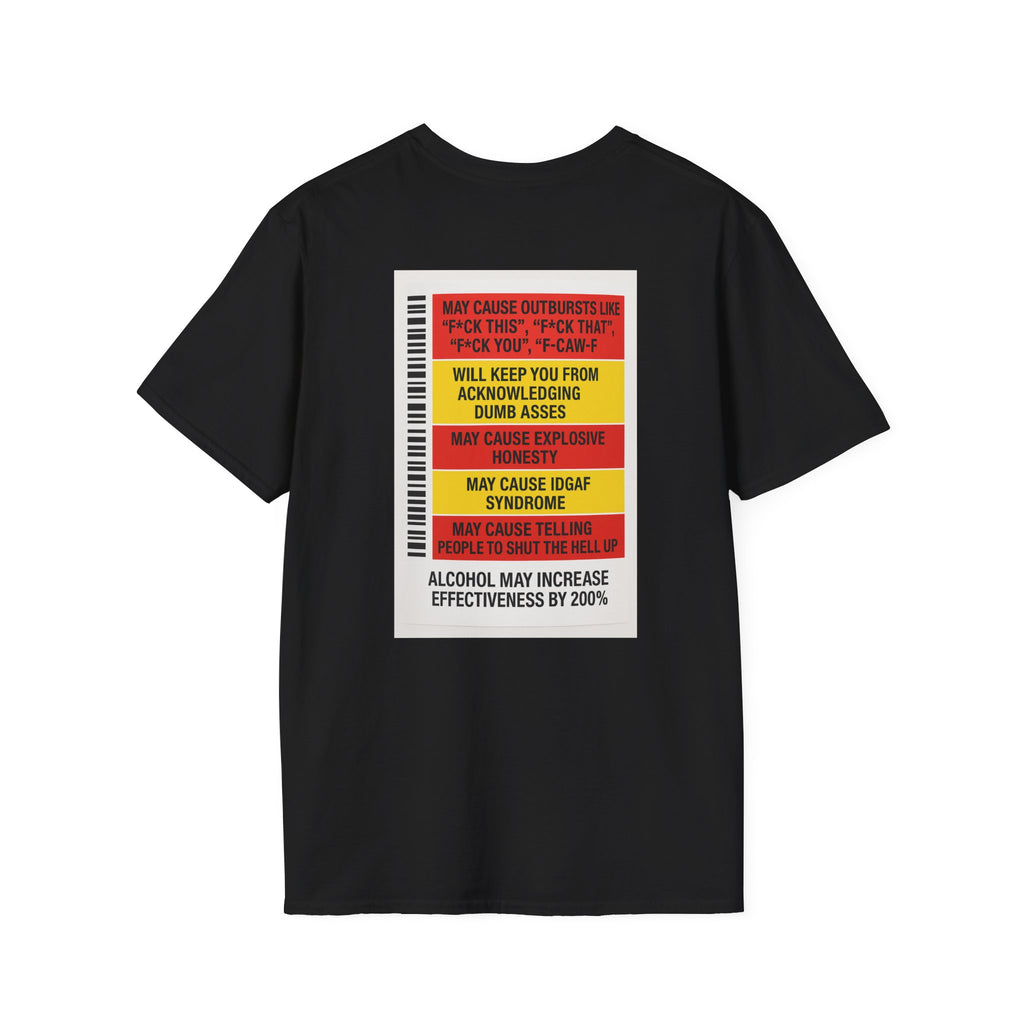 Fukitol Warning T-Shirt - Funny Unisex Tee for Laughs & Gifts