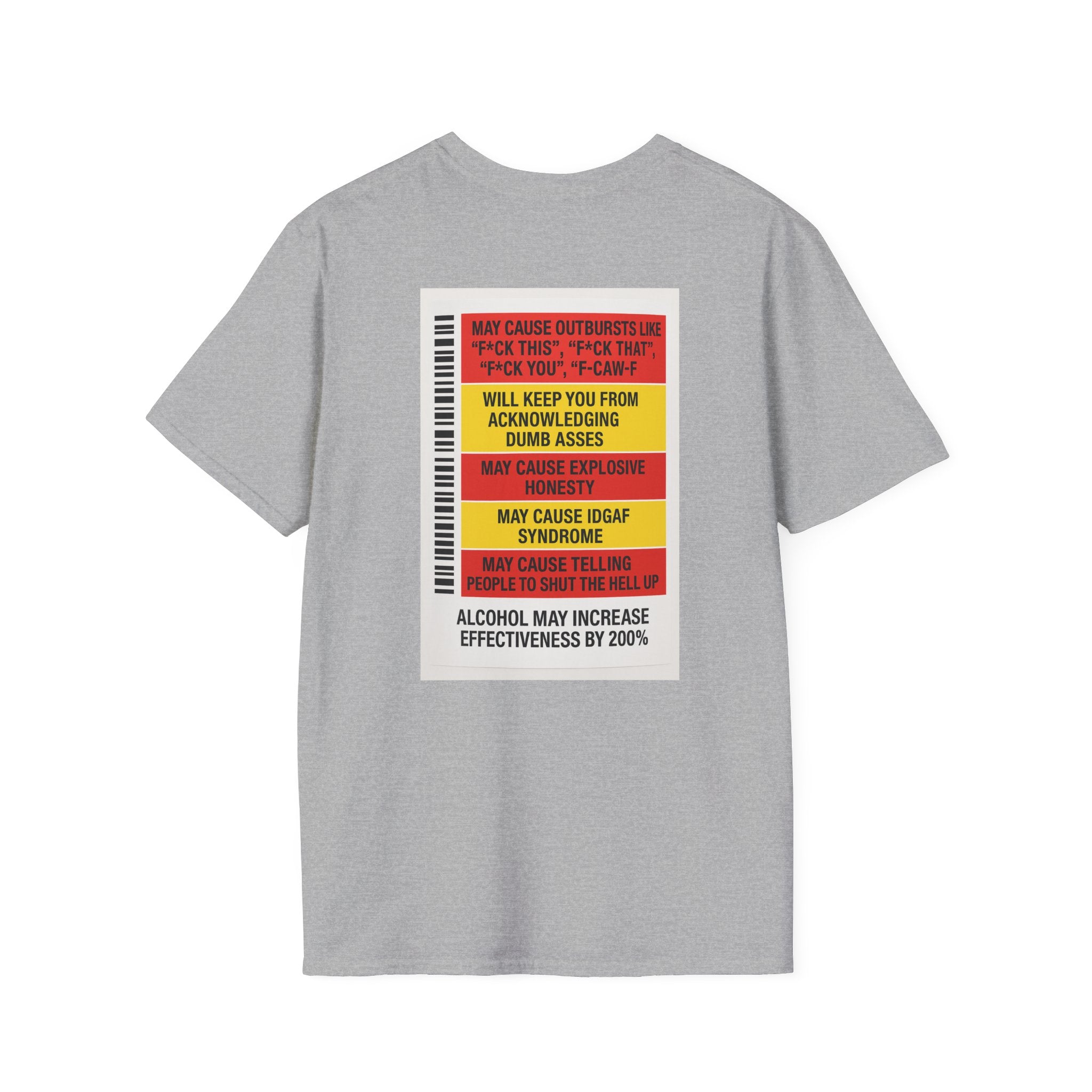 Fukitol Warning T-Shirt - Funny Unisex Tee for Laughs & Gifts
