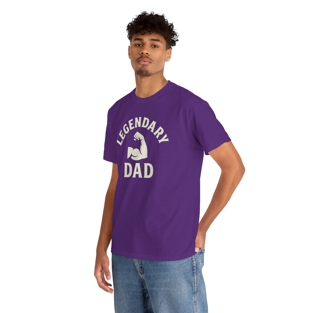 Legendary Dad T-Shirt — Muscle Arm Father's Day Gift Tee