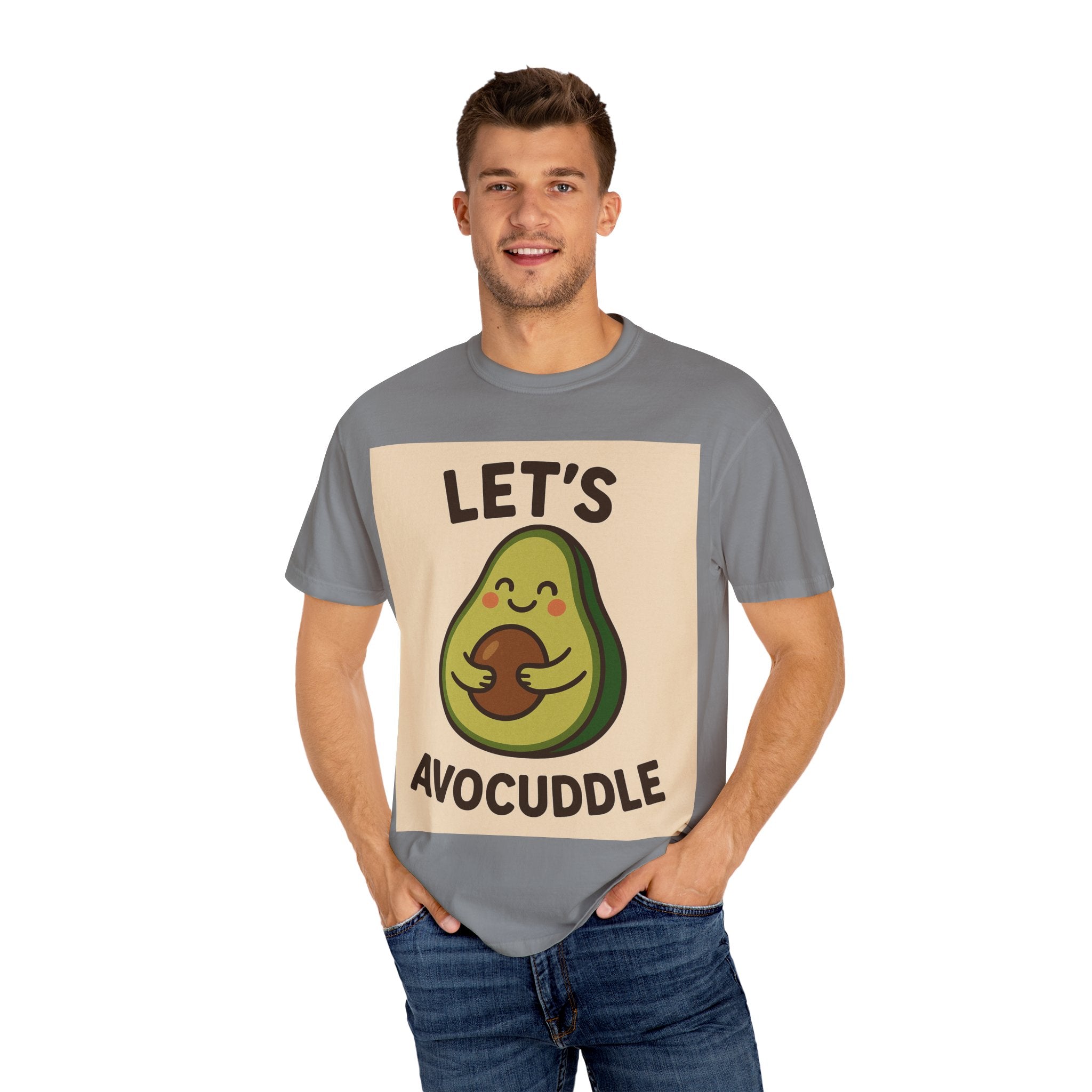 Cute Avocado T-shirt, Unisex T-shirt, Gift for Avocado Lovers, Funny Shirt, Casual Wear, Trending Fashion