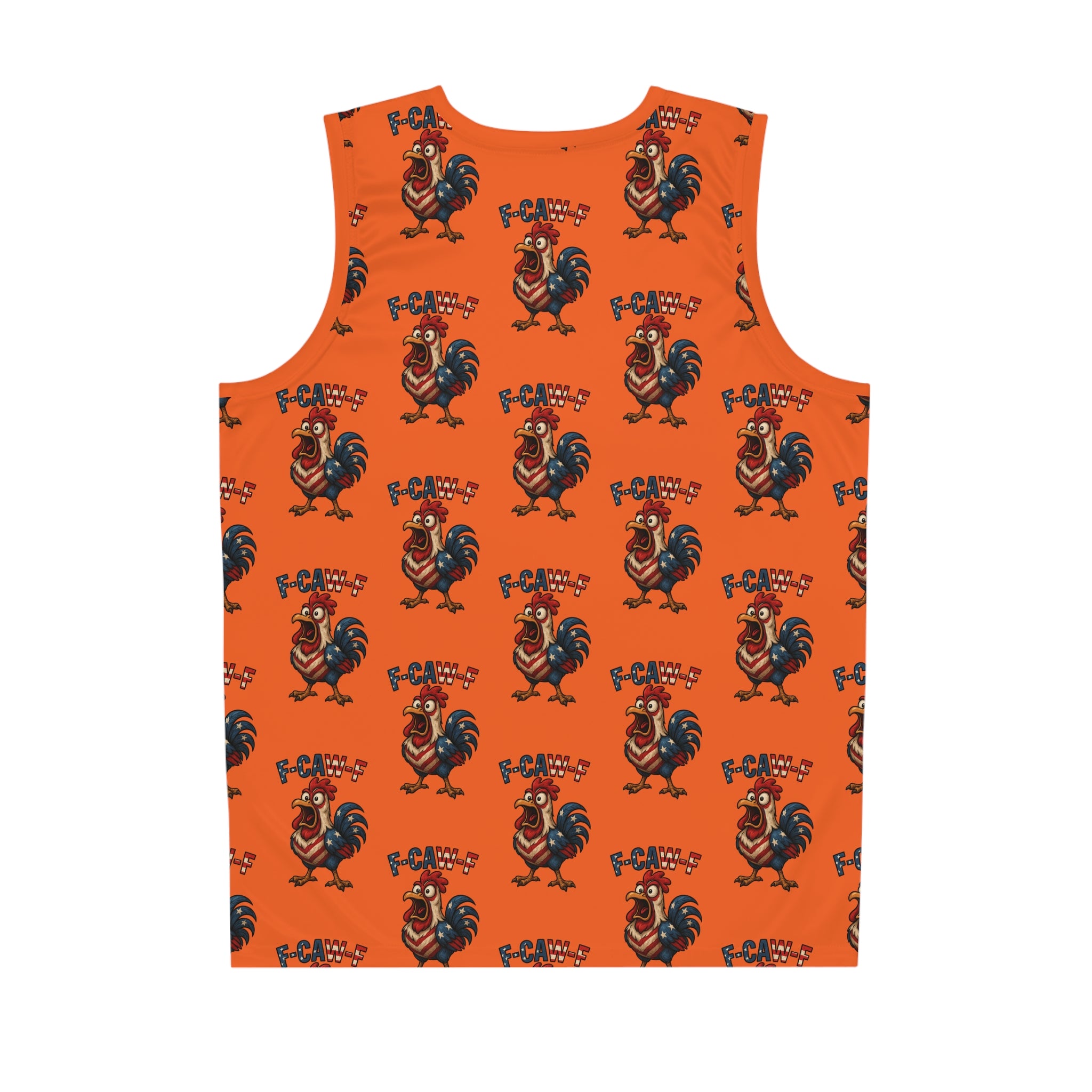 Funky Chicken Basketball Jersey - All-Over Print Athletic Wear