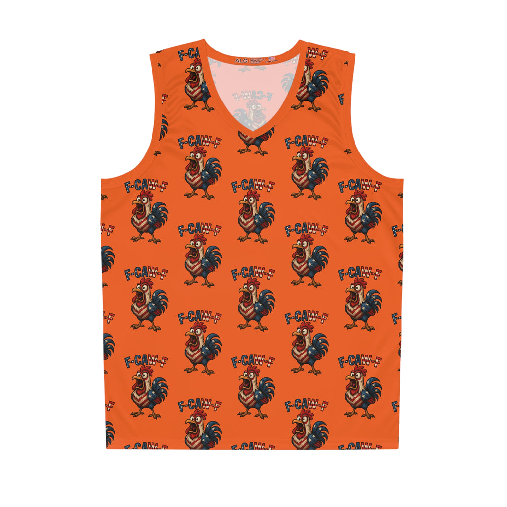 Funky Chicken Basketball Jersey - All-Over Print Athletic Wear