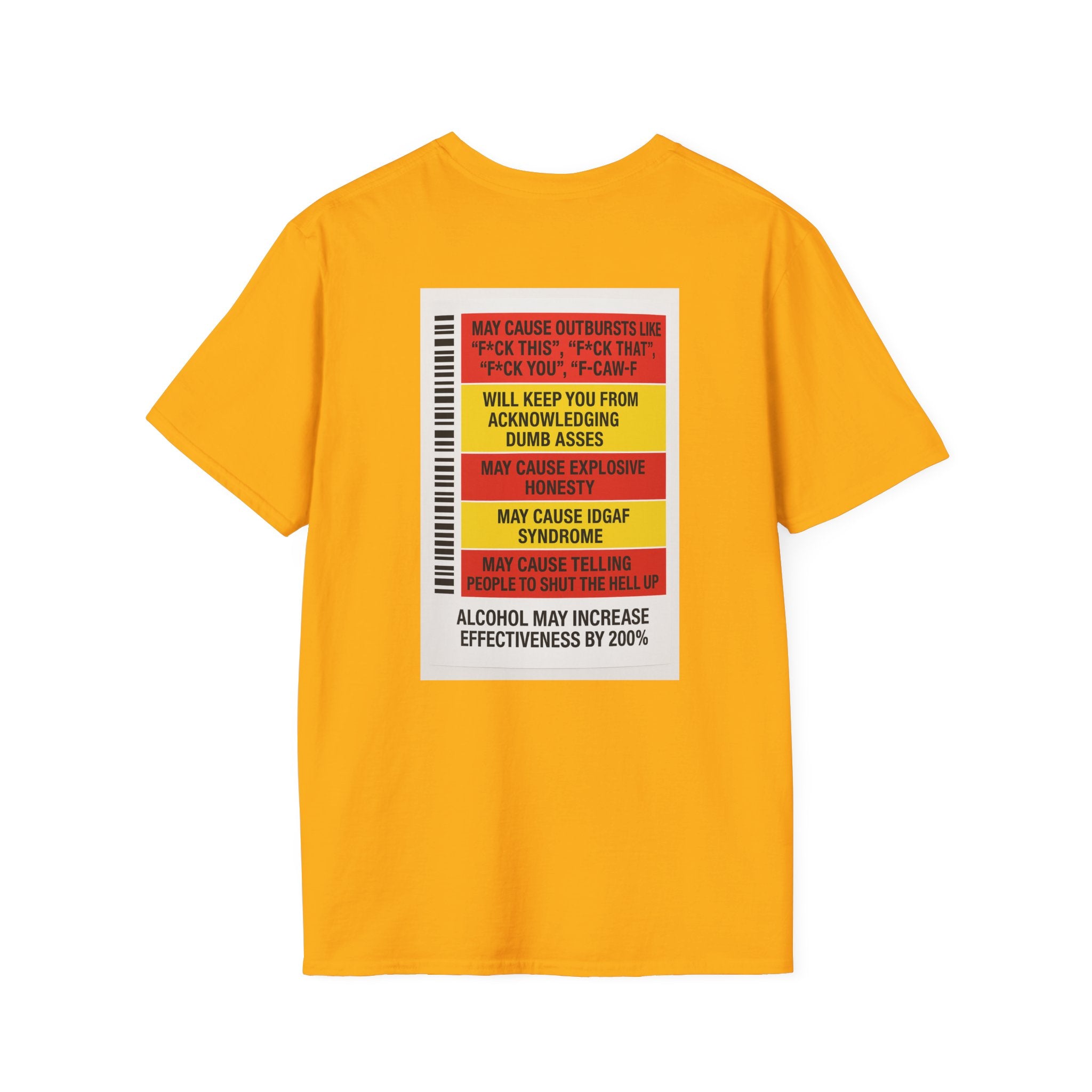 Fukitol Warning T-Shirt - Funny Unisex Tee for Laughs & Gifts