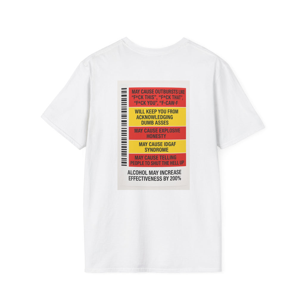 Fukitol Warning T-Shirt - Funny Unisex Tee for Laughs & Gifts