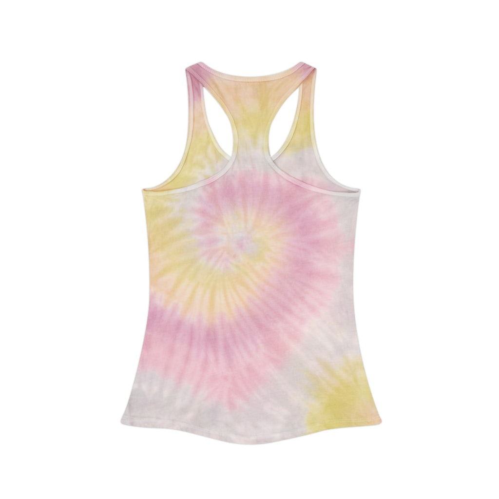 Don't Ask Me About Cardio Tie Dye Tank Top | Funny Bear Workout Shirt