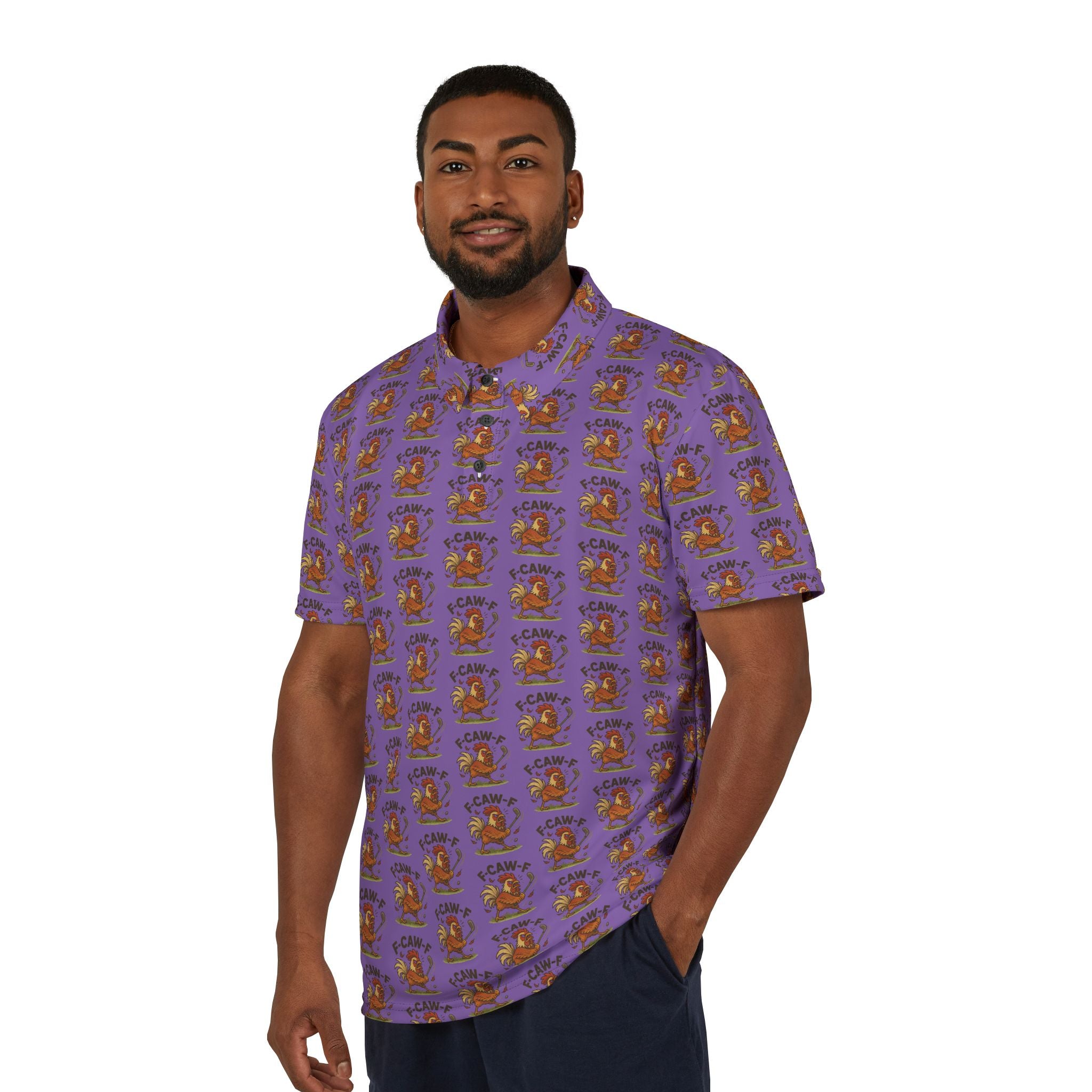Unisex AOP Polo Shirt | Fun Casual Wear for Summer, Unique Gift, Outdoor Events, Vacation Style, Everyday Comfort