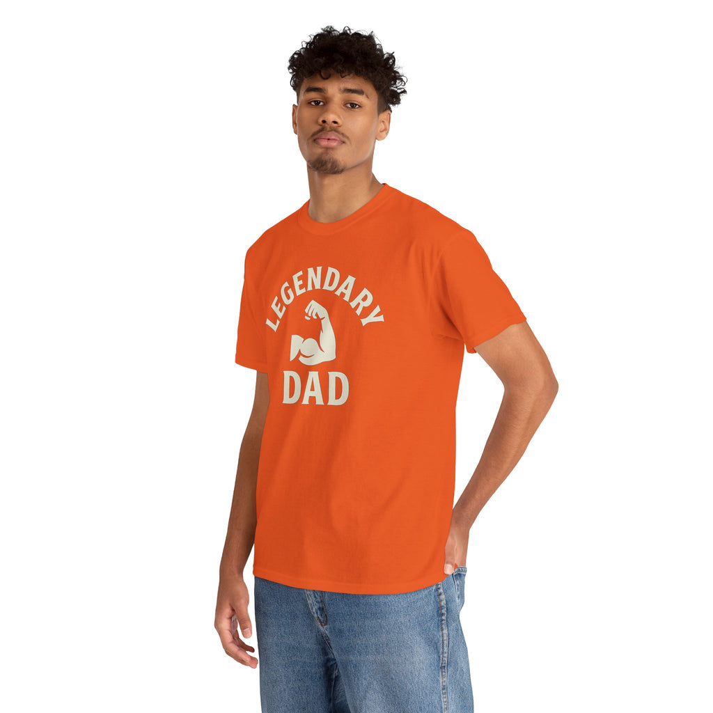 Legendary Dad T-Shirt — Muscle Arm Father's Day Gift Tee