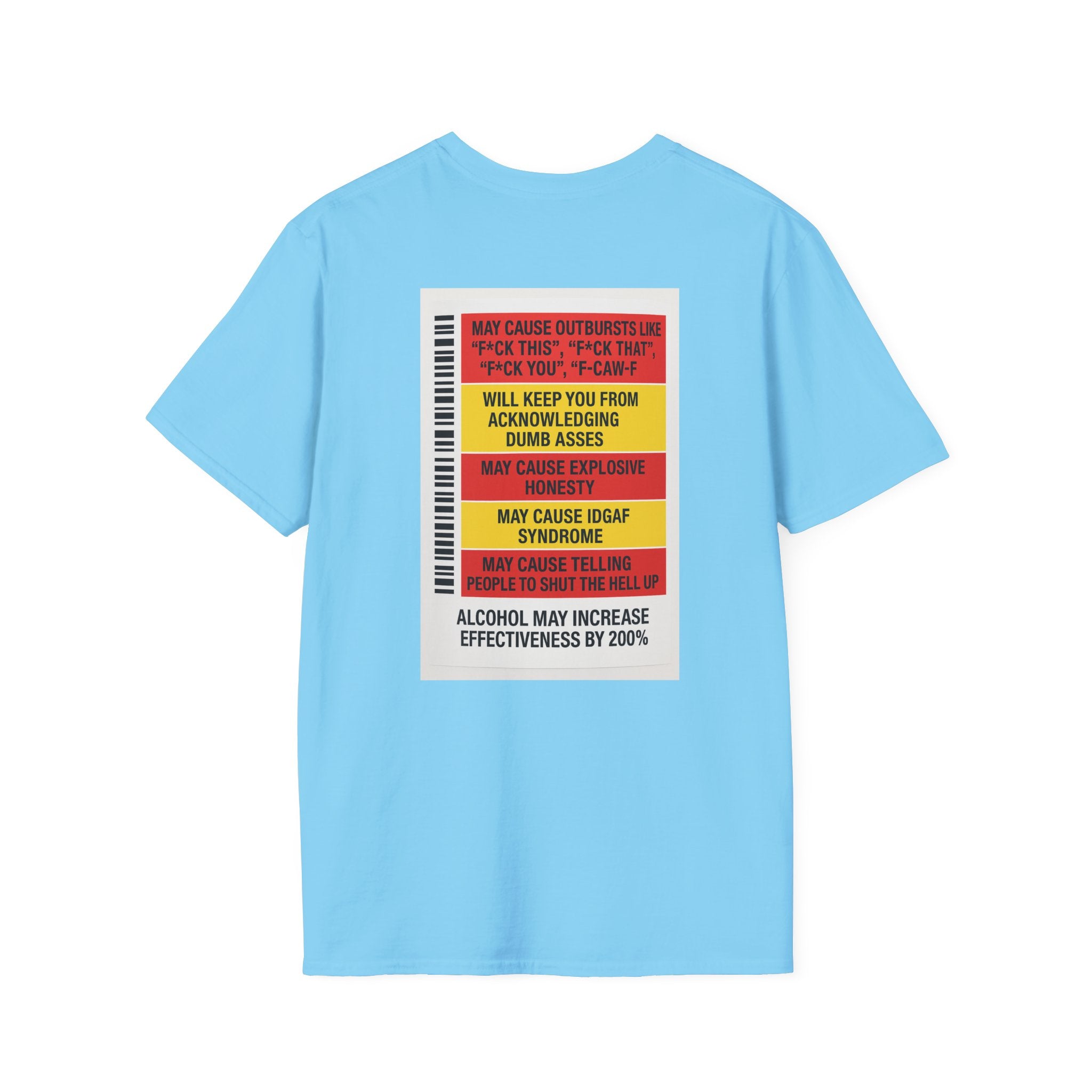 Fukitol Warning T-Shirt - Funny Unisex Tee for Laughs & Gifts
