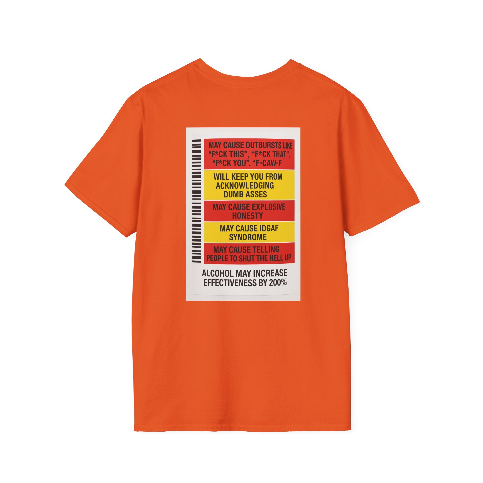 Fukitol Warning T-Shirt - Funny Unisex Tee for Laughs & Gifts
