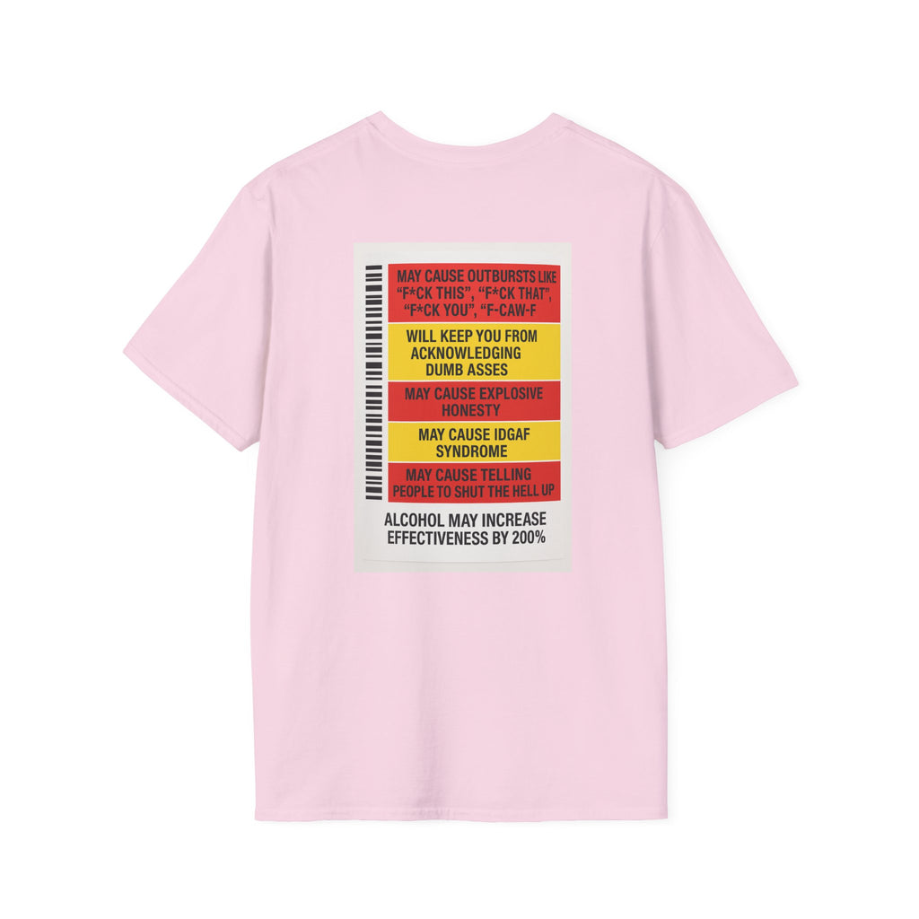 Fukitol Warning T-Shirt - Funny Unisex Tee for Laughs & Gifts