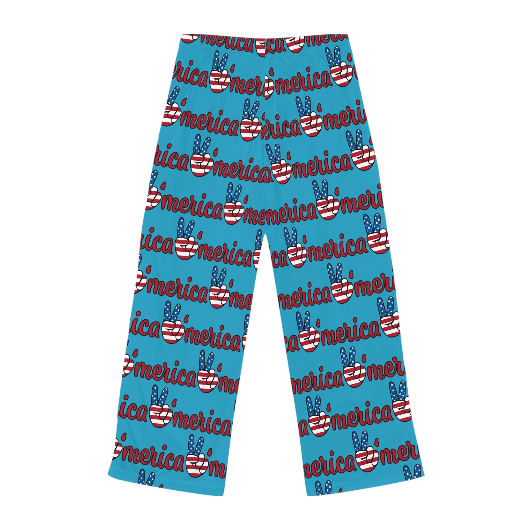 Patriotic Women's Pajama Pants, Cozy Sleepwear, 4th of July Gift, Summer Loungewear, America Pride Pants, Fun PJs
