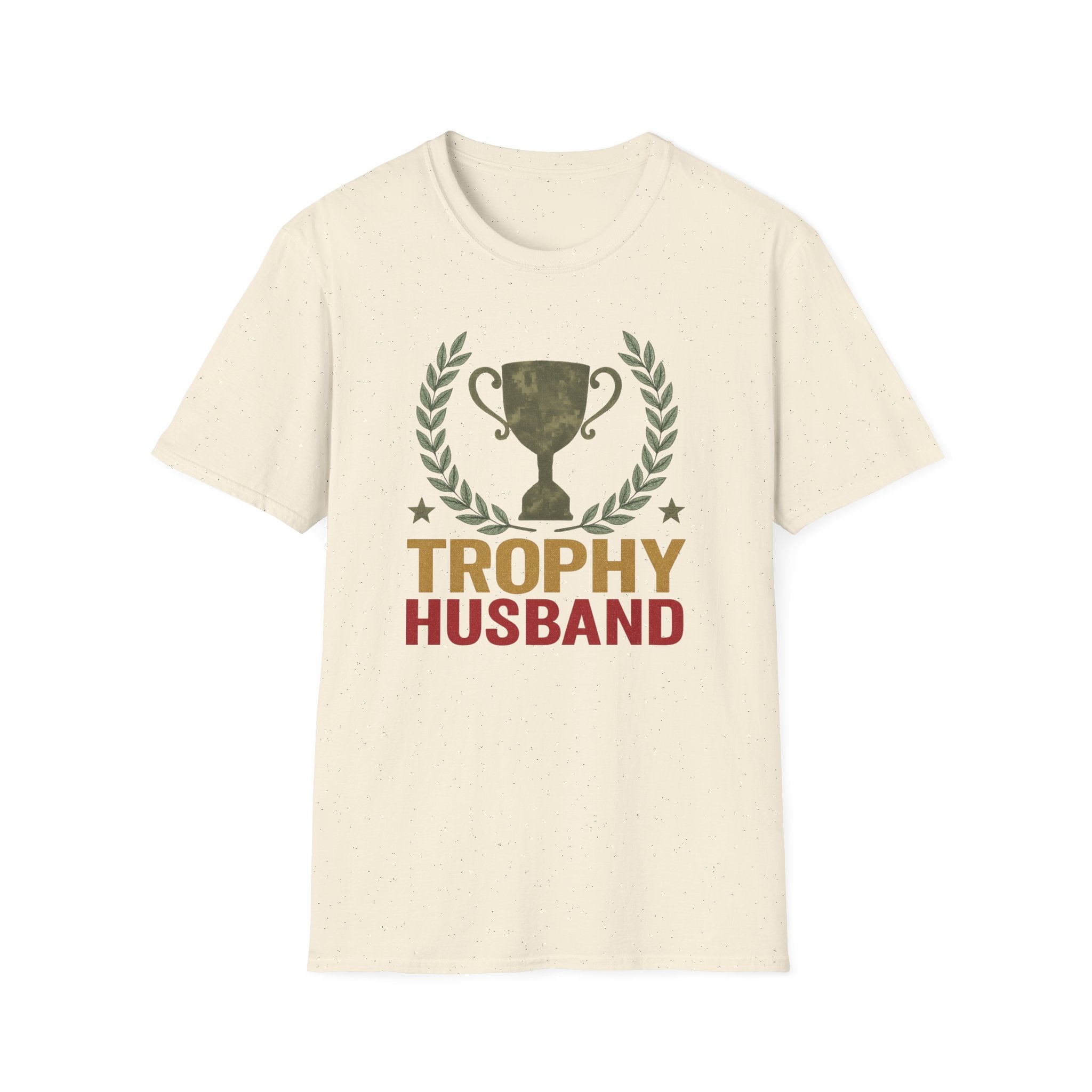 Trophy Husband T-Shirt — Funny Husband Gift Tee for Father’s Day & Anniversaries