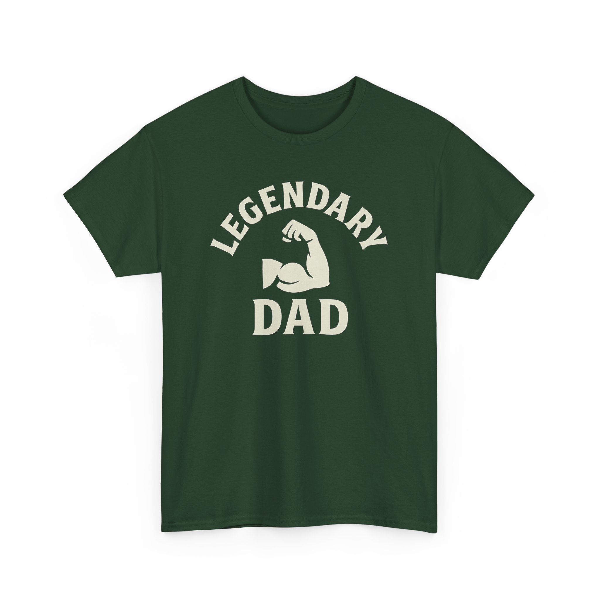 Legendary Dad T-Shirt — Muscle Arm Father's Day Gift Tee