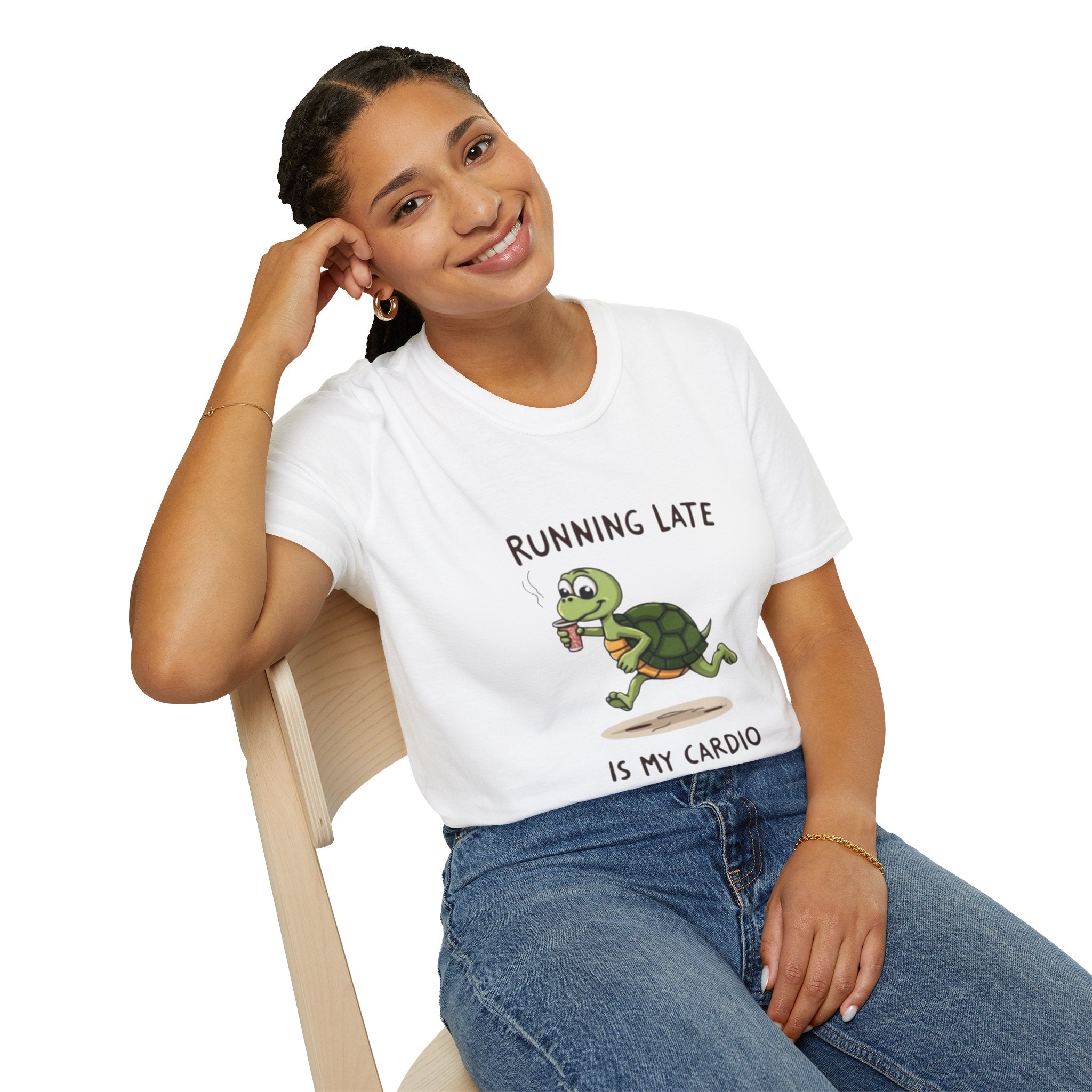Funny Turtle Running Late T-Shirt, Gift for Lazy Days, Humor Apparel, Cute Turtle Tee, Perfect for Birthdays, Casual Wear, Animal [...]