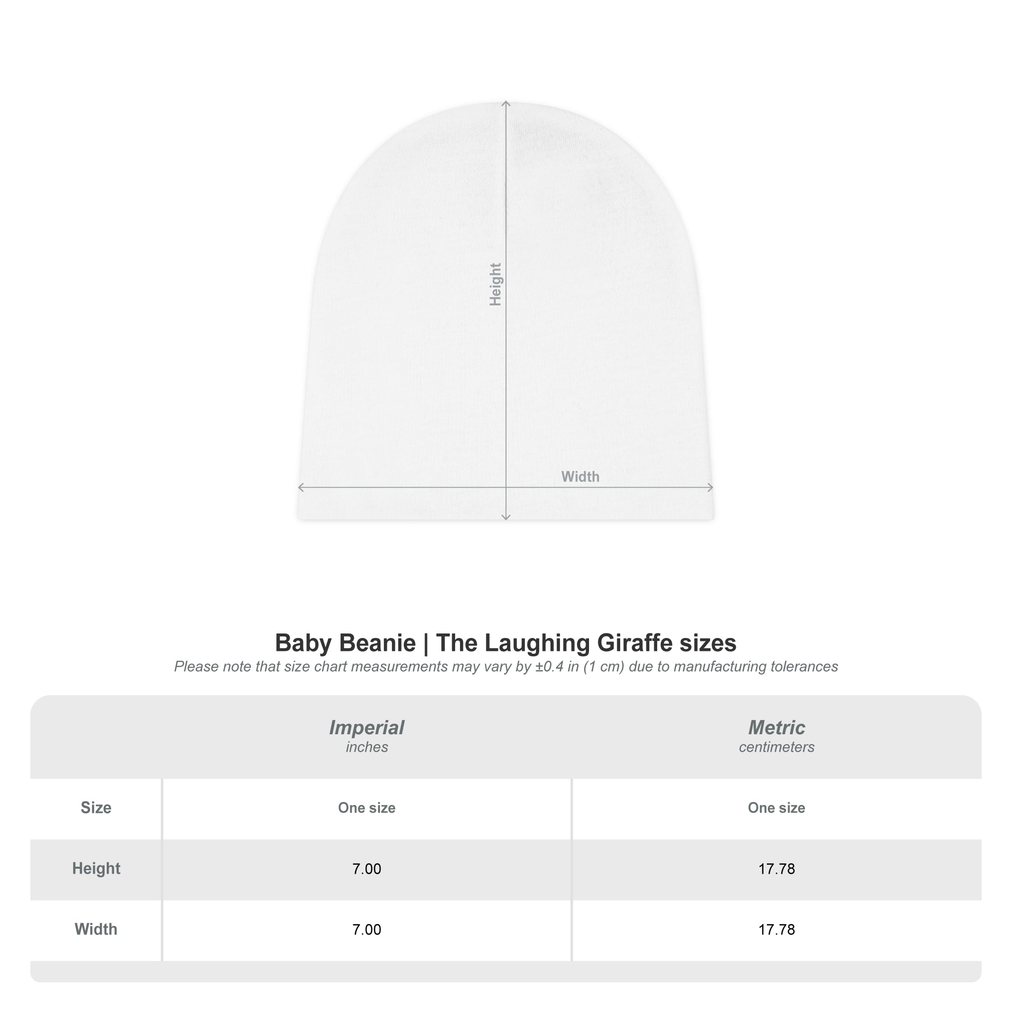 Phoenix Flame Baby Beanie — DRVNEMPIRE Logo Infant Hat