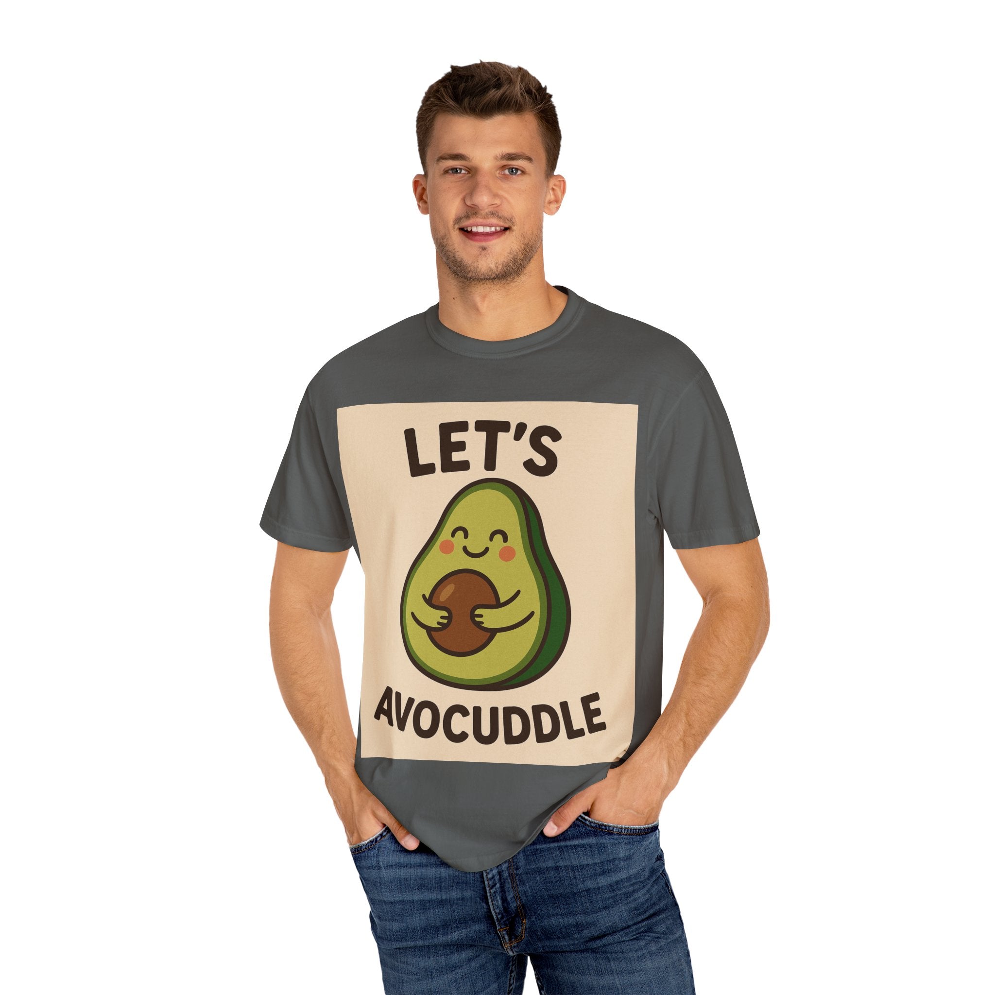 Cute Avocado T-shirt, Unisex T-shirt, Gift for Avocado Lovers, Funny Shirt, Casual Wear, Trending Fashion