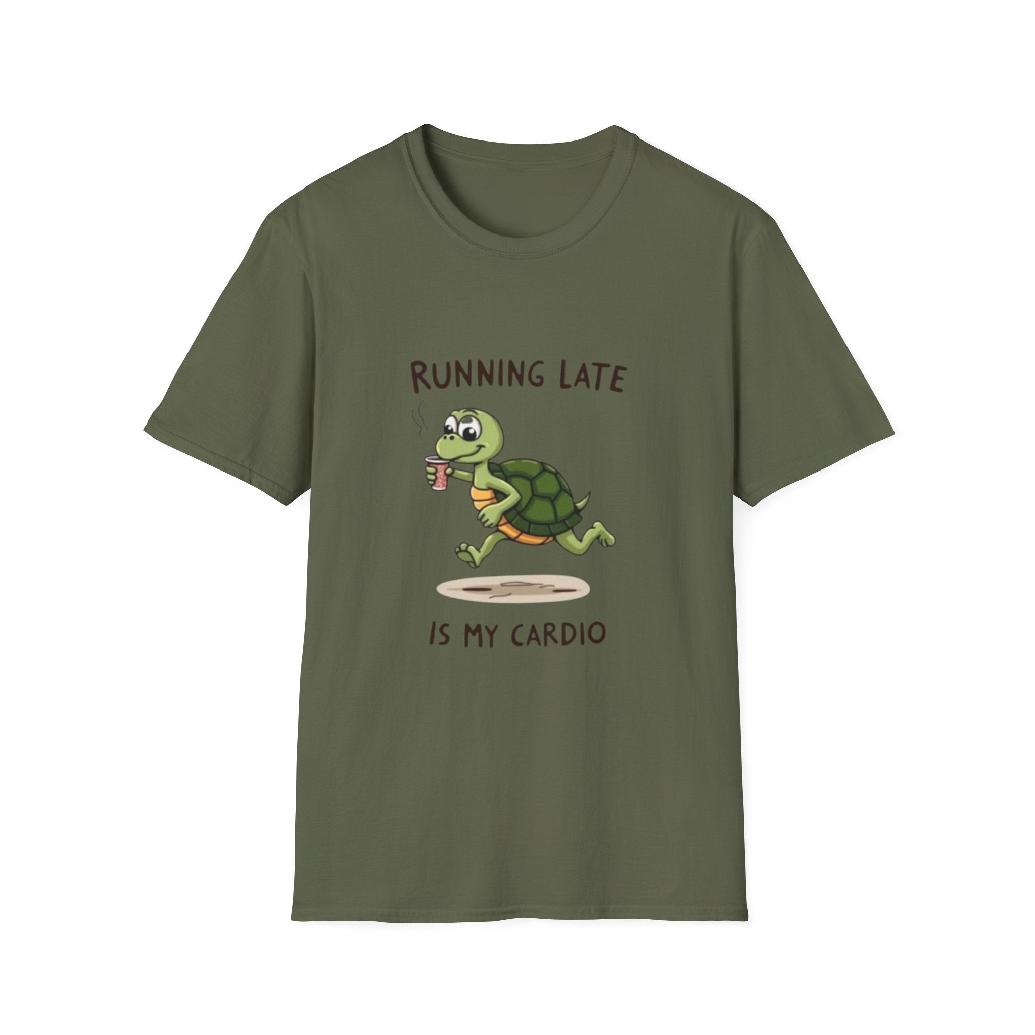 Funny Turtle Running Late T-Shirt, Gift for Lazy Days, Humor Apparel, Cute Turtle Tee, Perfect for Birthdays, Casual Wear, Animal [...]