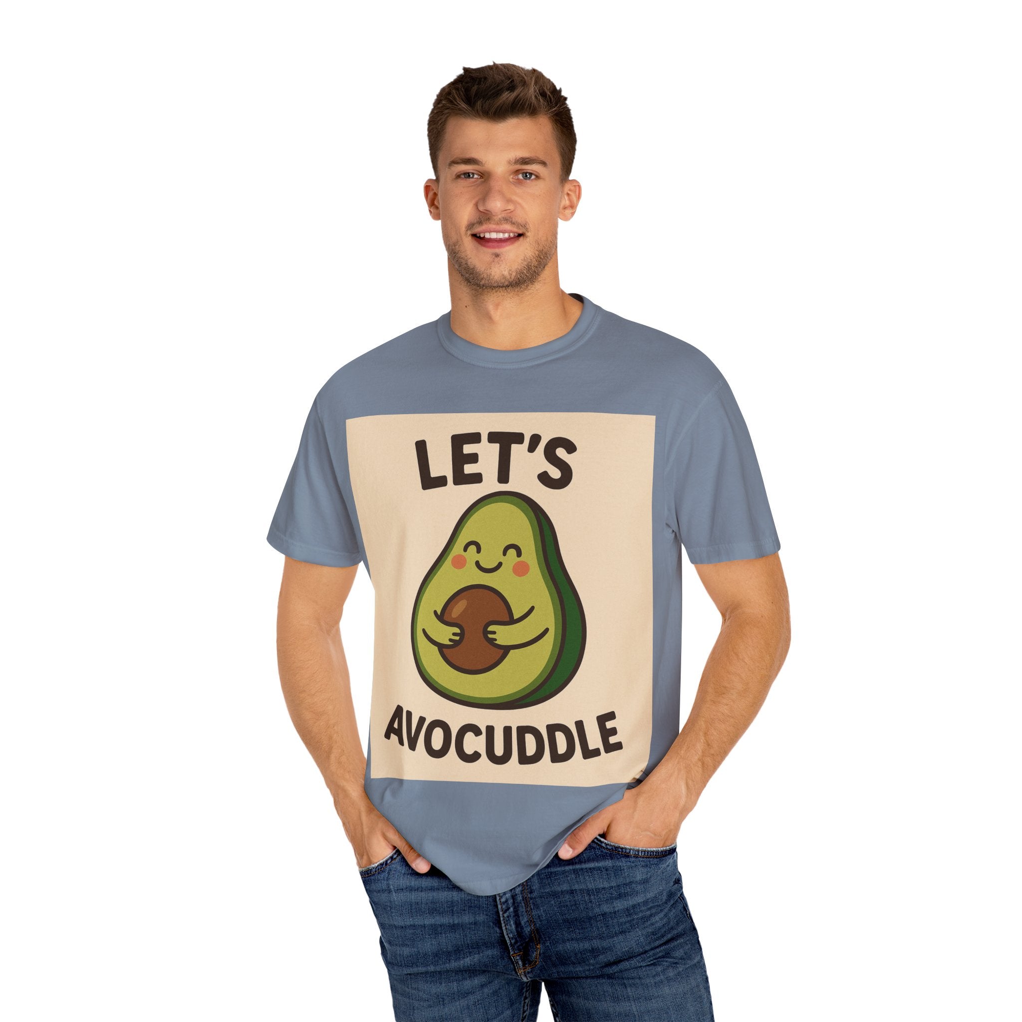 Cute Avocado T-shirt, Unisex T-shirt, Gift for Avocado Lovers, Funny Shirt, Casual Wear, Trending Fashion