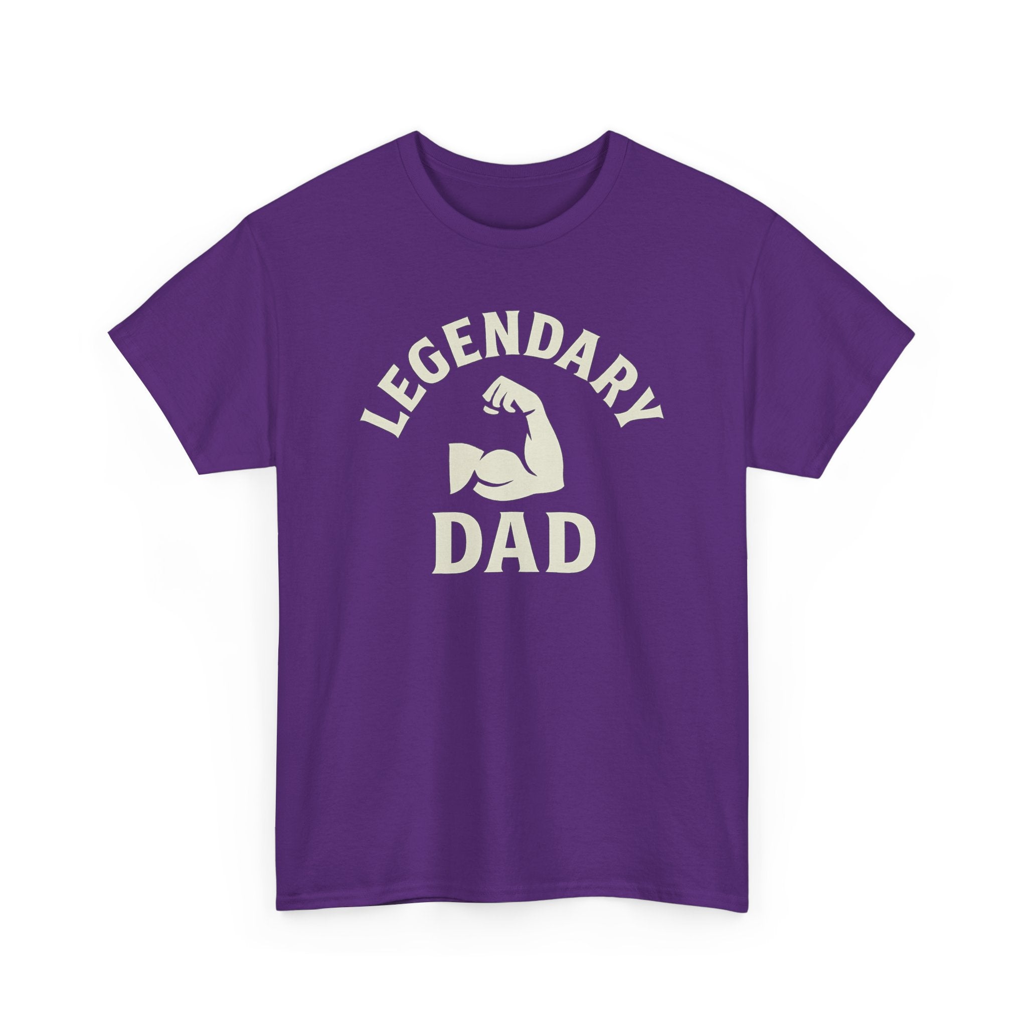 Legendary Dad T-Shirt — Muscle Arm Father's Day Gift Tee