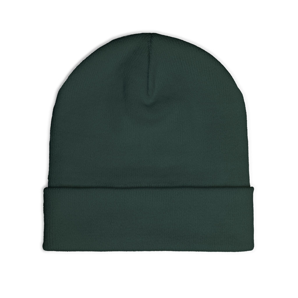 Phoenix Embroidered Knit Beanie — Firebird Patch Winter Hat