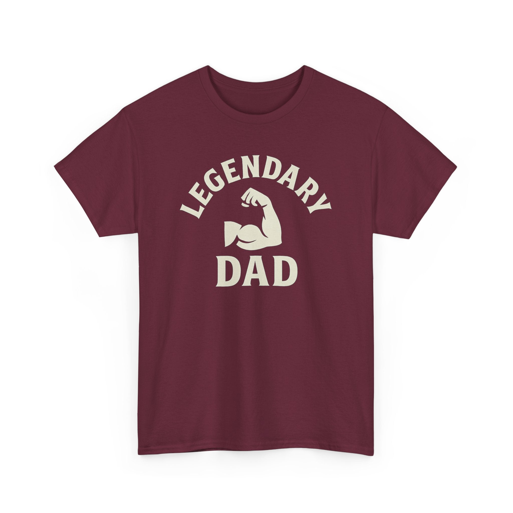 Legendary Dad T-Shirt — Muscle Arm Father's Day Gift Tee