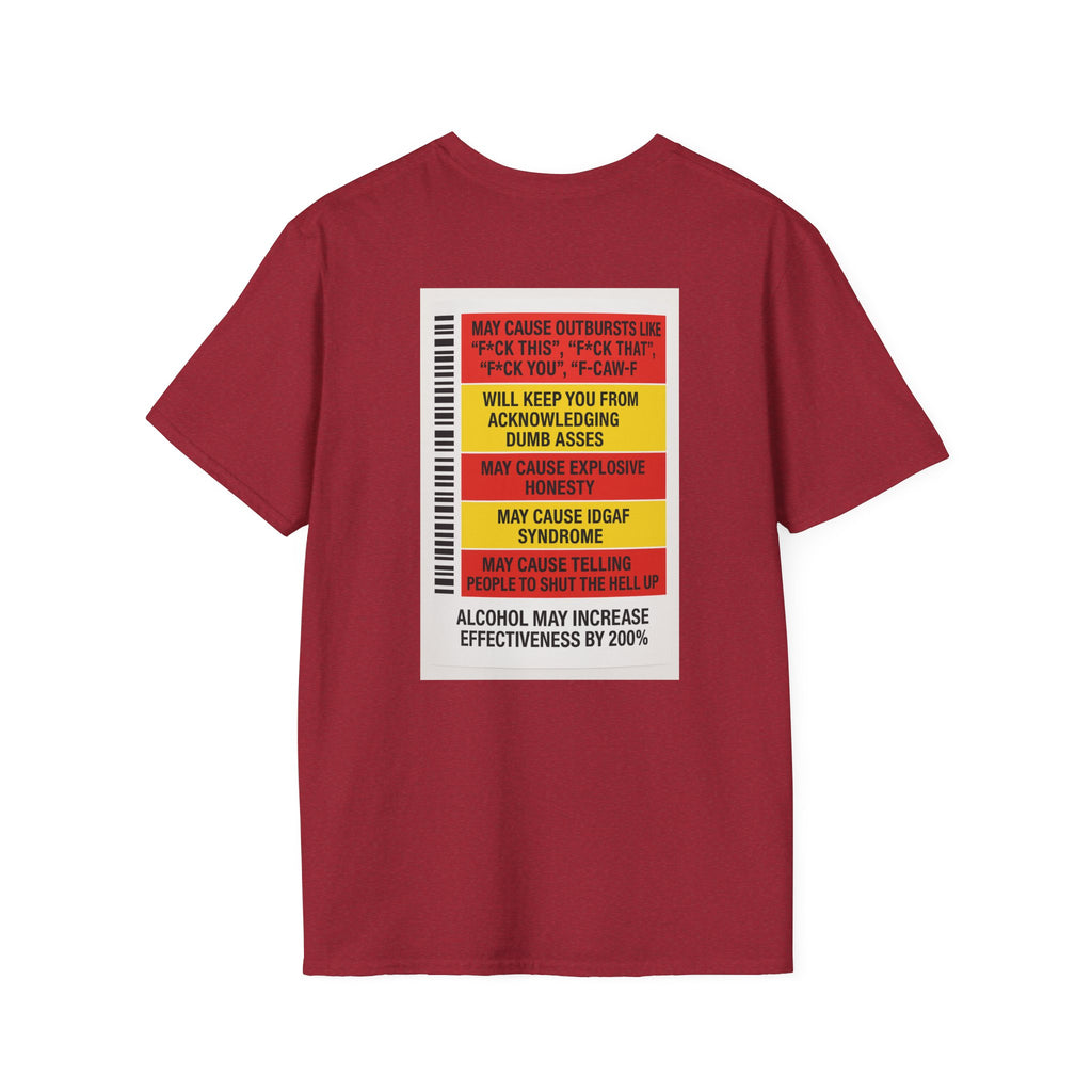 Fukitol Warning T-Shirt - Funny Unisex Tee for Laughs & Gifts