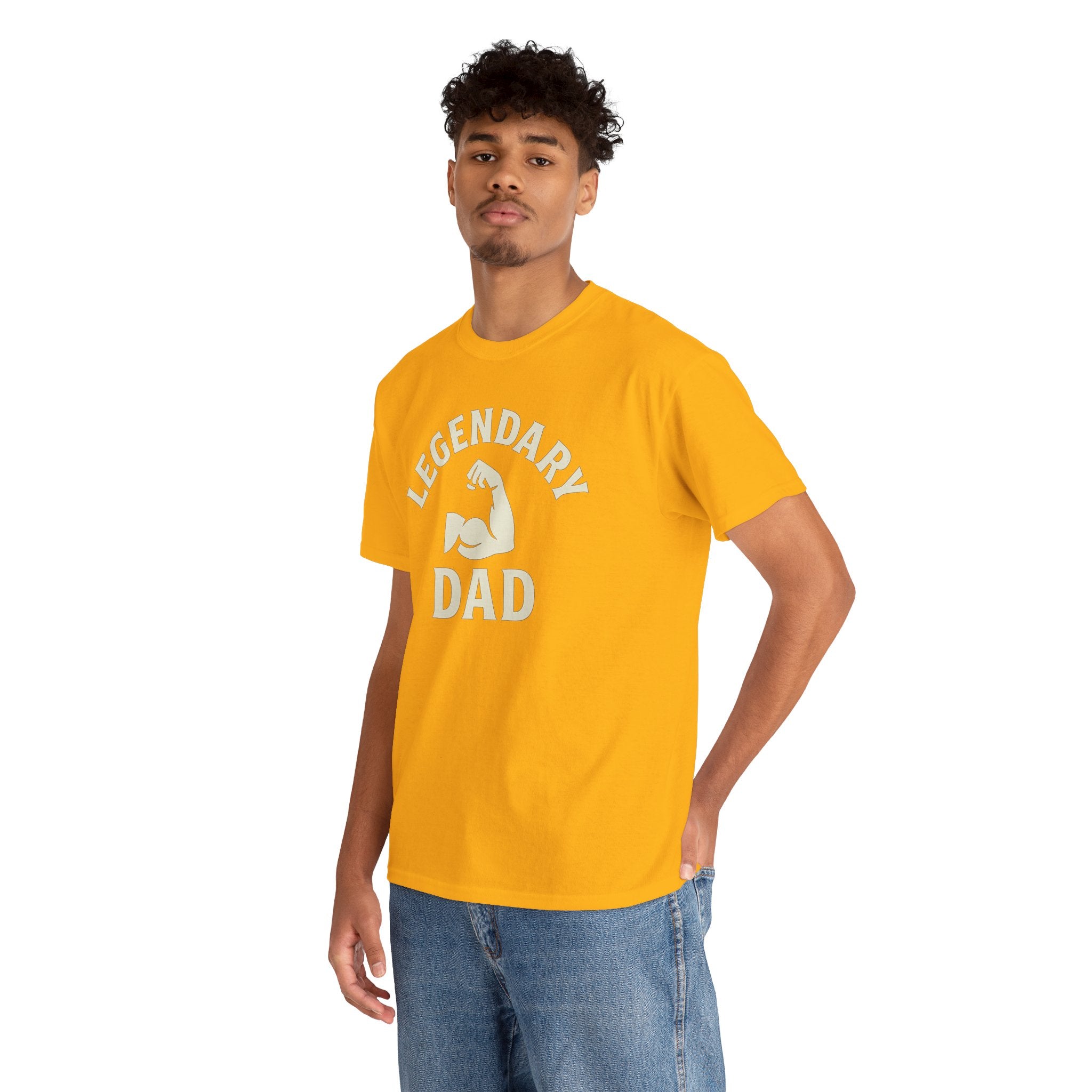 Legendary Dad T-Shirt — Muscle Arm Father's Day Gift Tee